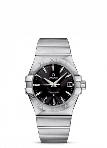 Omega Constellation Quartz 35 Stainless Steel / Black 123.10.35.60.01.001 Omega Constellation Quartz 35 Stainless Steel / Black 123.10.35.60.01.001