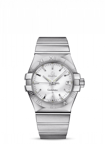 Omega Constellation Quartz 35 Stainless Steel / Silver 123.10.35.60.02.001 Omega Constellation Quartz 35 Stainless Steel / Silver 123.10.35.60.02.001