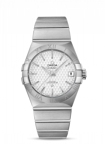 Omega Constellation Co-Axial 38 Stainless Steel / Silver Lozenge 123.10.38.21.02.003 Omega Constellation Co-Axial 38 Stainless Steel / Silver Lozenge 123.10.38.21.02.003