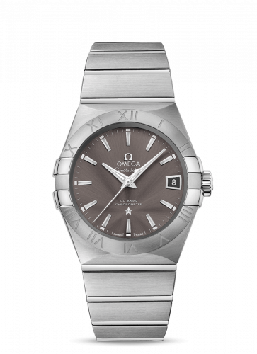 Omega Constellation Co-Axial 38 Stainless Steel / Grey 123.10.38.21.06.001 Omega Constellation Co-Axial 38 Stainless Steel / Grey 123.10.38.21.06.001