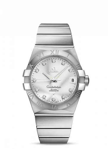 Omega Constellation Co-Axial 38 Stainless Steel / Silver 123.10.38.21.52.001 Omega Constellation Co-Axial 38 Stainless Steel / Silver 123.10.38.21.52.001