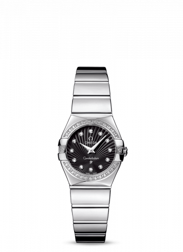Omega Constellation Quartz 24 Polished Stainless Steel / Diamond / Black Supernova 123.15.24.60.51.002 Omega Constellation Quartz 24 Polished Stainless Steel / Diamond / Black Supernova 123.15.24.60.51.002