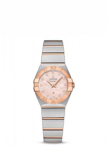 Omega Constellation Quartz 24 Stainless Steel / Red Gold / Pink MOP 123.20.24.60.57.003 Omega Constellation Quartz 24 Stainless Steel / Red Gold / Pink MOP 123.20.24.60.57.003