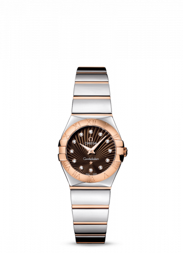 Omega Constellation Quartz 24 Polished Stainless Steel / Red Gold / Brown Supernova 123.20.24.60.63.002 Omega Constellation Quartz 24 Polished Stainless Steel / Red Gold / Brown Supernova 123.20.24.60.63.002