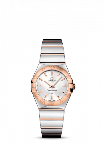 Omega Constellation Quartz 27 Polished Stainless Steel / Red Gold / Silver 123.20.27.60.02.003 Omega Constellation Quartz 27 Polished Stainless Steel / Red Gold / Silver 123.20.27.60.02.003