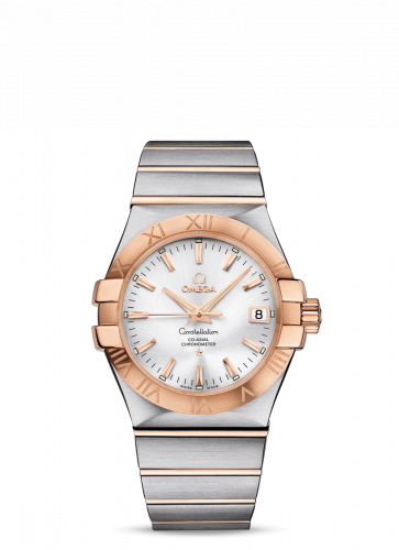 Omega Constellation Co-Axial 35 Stainless Steel / Red Gold / Silver 123.20.35.20.02.001 Omega Constellation Co-Axial 35 Stainless Steel / Red Gold / Silver 123.20.35.20.02.001