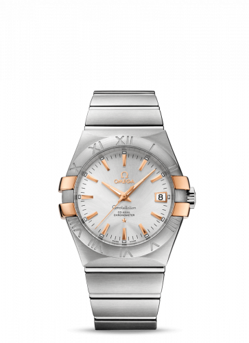 Omega Constellation Co-Axial 35 Stainless Steel / Red Gold Claws / Silver 123.20.35.20.02.003 Omega Constellation Co-Axial 35 Stainless Steel / Red Gold Claws / Silver 123.20.35.20.02.003
