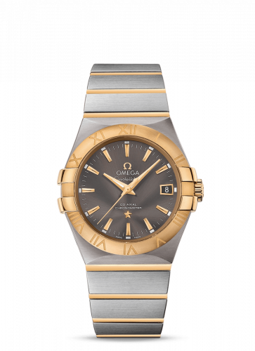 Omega Constellation Co-Axial 35 Stainless Steel / Yellow Gold / Grey 123.20.35.20.06.001 Omega Constellation Co-Axial 35 Stainless Steel / Yellow Gold / Grey 123.20.35.20.06.001