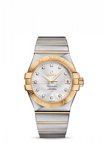 Omega Constellation Co-Axial 35 Stainless Steel / Yellow Gold / Silver 123.20.35.20.52.002 Omega Constellation Co-Axial 35 Stainless Steel / Yellow Gold / Silver 123.20.35.20.52.002
