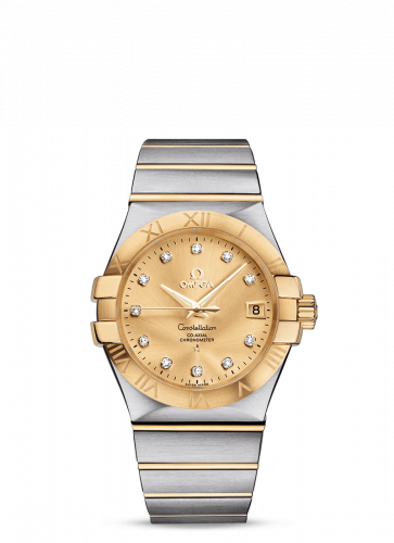 Omega Constellation Co-Axial 35 Stainless Steel / Yellow Gold / Champagne 123.20.35.20.58.001 Omega Constellation Co-Axial 35 Stainless Steel / Yellow Gold / Champagne 123.20.35.20.58.001
