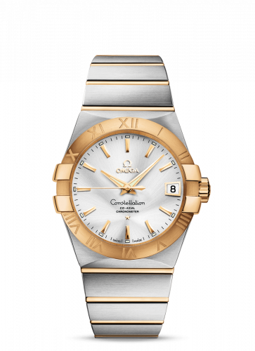 Omega Constellation Co-Axial 38 Stainless Steel / Yellow Gold / Silver 123.20.38.21.02.002 Omega Constellation Co-Axial 38 Stainless Steel / Yellow Gold / Silver 123.20.38.21.02.002
