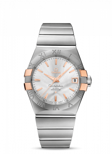 Omega Constellation Co-Axial 38 Stainless Steel / Red Gold / Silver 123.20.38.21.02.004 Omega Constellation Co-Axial 38 Stainless Steel / Red Gold / Silver 123.20.38.21.02.004