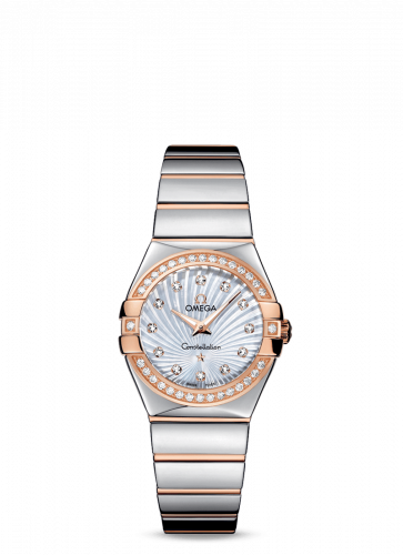 Omega Constellation Quartz 27 Polished Stainless Steel / Red Gold / Diamond / MOP Supernova 123.25.27.60.55.006 Omega Constellation Quartz 27 Polished Stainless Steel / Red Gold / Diamond / MOP Supernova 123.25.27.60.55.006