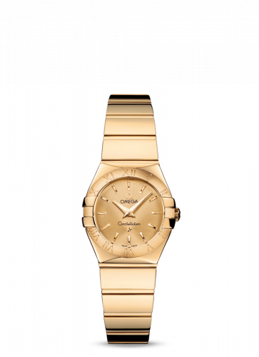 Omega Constellation Quartz 24 Polished Yellow Gold / Champagne 123.50.24.60.08.002 Omega Constellation Quartz 24 Polished Yellow Gold / Champagne 123.50.24.60.08.002