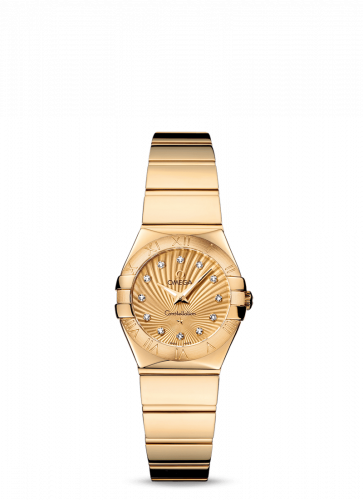 Omega Constellation Quartz 24 Polished Yellow Gold / Champagne Supernova 123.50.24.60.58.002 Omega Constellation Quartz 24 Polished Yellow Gold / Champagne Supernova 123.50.24.60.58.002