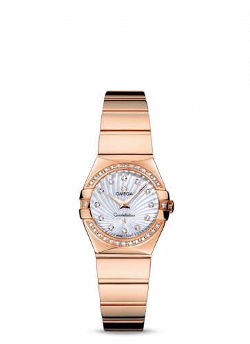 Omega Constellation Quartz 24 Polished Red Gold / Diamond / MOP Supernova 123.55.24.60.55.005 Omega Constellation Quartz 24 Polished Red Gold / Diamond / MOP Supernova 123.55.24.60.55.005