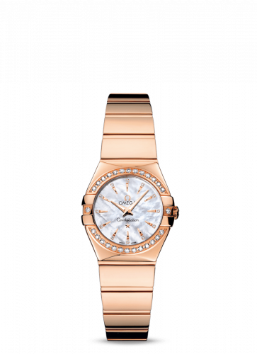Omega Constellation Quartz 24 Polished Red Gold / Diamond / MOP 123.55.24.60.55.006 Omega Constellation Quartz 24 Polished Red Gold / Diamond / MOP 123.55.24.60.55.006