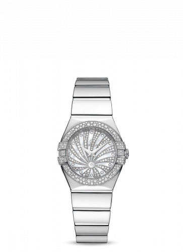 Omega Constellation Quartz 24 Polished White Gold / Diamond / MOP Supernova 123.55.24.60.55.014 Omega Constellation Quartz 24 Polished White Gold / Diamond / MOP Supernova 123.55.24.60.55.014