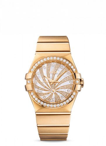 Omega Constellation Co-axial 35 Yellow Gold / Diamond / Diamond Supernova 123.55.35.20.55.001 Omega Constellation Co-axial 35 Yellow Gold / Diamond / Diamond Supernova 123.55.35.20.55.001