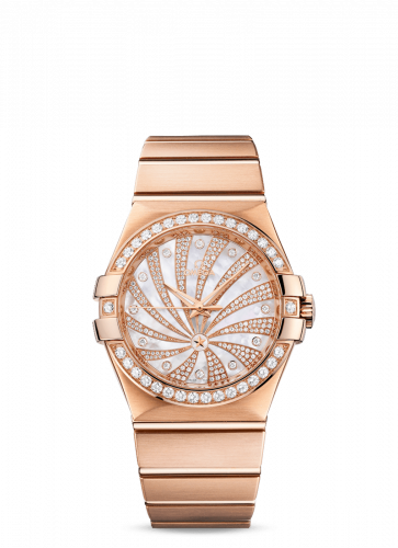 Omega Constellation Co-Axial 35 Red Gold / Diamond / Diamond Supernova 123.55.35.20.55.002 Omega Constellation Co-Axial 35 Red Gold / Diamond / Diamond Supernova 123.55.35.20.55.002
