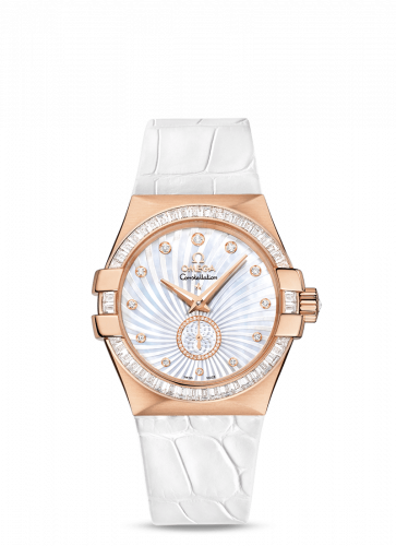 Omega Constellation Co-Axial 35 Small Seconds Red Gold / Diamond / MOP Supernova 123.58.35.20.55.002 Omega Constellation Co-Axial 35 Small Seconds Red Gold / Diamond / MOP Supernova 123.58.35.20.55.002