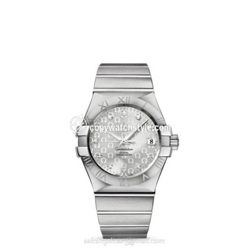 Omega Constellation Co-Axial 35 Stainless Steel / Silver Omega 123.10.35.20.52.002 Omega Constellation Co-Axial 35 Stainless Steel / Silver Omega 123.10.35.20.52.002