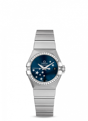 Omega Constellation Co-Axial 27 Brushed Stainless Steel / Diamond / Orbis 123.15.27.20.03.001 Omega Constellation Co-Axial 27 Brushed Stainless Steel / Diamond / Orbis 123.15.27.20.03.001