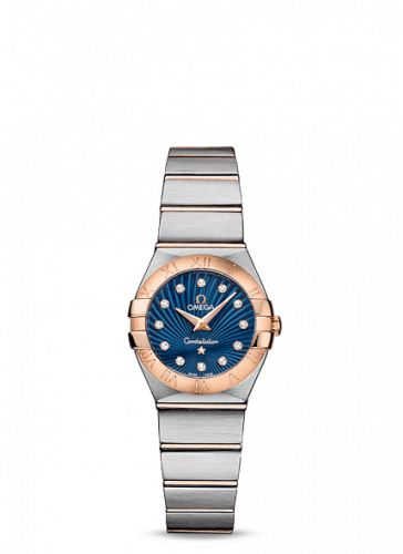 Omega Constellation Quartz 24 Brushed Stainless Steel / Red Gold / Blue Supernova 123.20.24.60.53.001 Omega Constellation Quartz 24 Brushed Stainless Steel / Red Gold / Blue Supernova 123.20.24.60.53.001