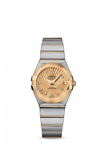 Omega Constellation Co-Axial 27 Brushed Stainless Steel / Yellow Gold / Champagne Supernova 123.20.27.20.58.001 Omega Constellation Co-Axial 27 Brushed Stainless Steel / Yellow Gold / Champagne Supernova 123.20.27.20.58.001