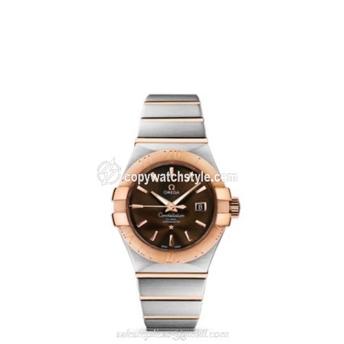 Omega Constellation Co-Axial 31 Stainless Steel / Red Gold / Brown 123.20.31.20.13.001 Omega Constellation Co-Axial 31 Stainless Steel / Red Gold / Brown 123.20.31.20.13.001