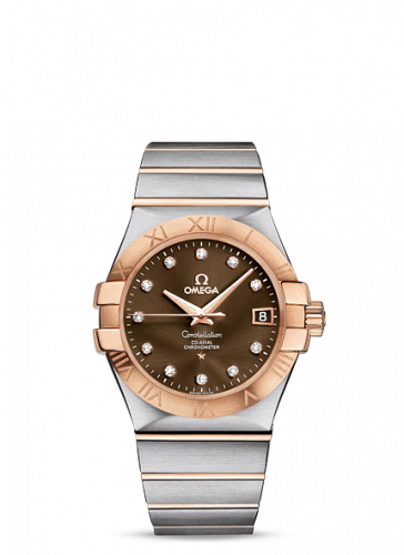 Omega Constellation Co-Axial 35 Stainless Steel / Red Gold / Brown 123.20.35.20.63.001 Omega Constellation Co-Axial 35 Stainless Steel / Red Gold / Brown 123.20.35.20.63.001