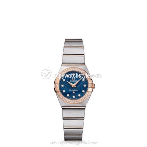Omega Constellation Quartz 24 Brushed Stainless Steel / Red Gold / Snow / Blue Supernova 123.25.24.60.53.001 Omega Constellation Quartz 24 Brushed Stainless Steel / Red Gold / Snow / Blue Supernova 123.25.24.60.53.001