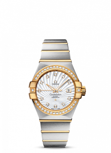 Omega Constellation Co-Axial 31 Stainless Steel / Yellow Gold / Diamond / MOP Supernova 123.25.31.20.55.002 Omega Constellation Co-Axial 31 Stainless Steel / Yellow Gold / Diamond / MOP Supernova 123.25.31.20.55.002