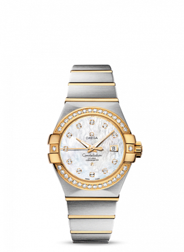 Omega Constellation Co-Axial 31 Stainless Steel / Yellow Gold / Diamond / MOP 123.25.31.20.55.003 Omega Constellation Co-Axial 31 Stainless Steel / Yellow Gold / Diamond / MOP 123.25.31.20.55.003