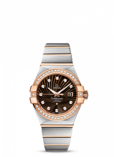 Omega Constellation Co-Axial 31 Stainless Steel / Red Gold / Diamond / Brown Supernova 123.25.31.20.63.001 Omega Constellation Co-Axial 31 Stainless Steel / Red Gold / Diamond / Brown Supernova 123.25.31.20.63.001