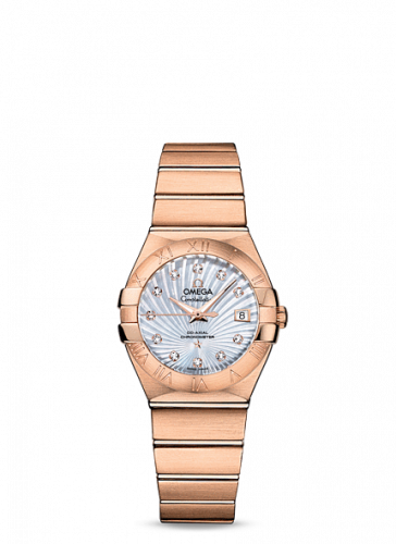Omega Constellation Co-Axial 27 Brushed Red Gold / MOP Supernova 123.50.27.20.55.001 Omega Constellation Co-Axial 27 Brushed Red Gold / MOP Supernova 123.50.27.20.55.001