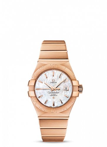 Omega Constellation Co-Axial 31 Red Gold / MOP 123.50.31.20.05.001