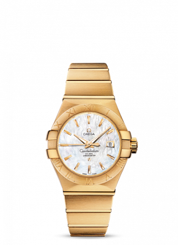 Omega Constellation Co-Axial 31 Yellow Gold / MOP 123.50.31.20.05.002