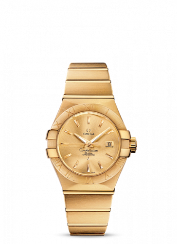 Omega Constellation Co-Axial 31 Yellow Gold / Champagne 123.50.31.20.08.001