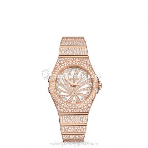 Omega Constellation Co-Axial 31 Red Gold / Snow / Diamond Supernova 123.55.31.20.55.006 Omega Constellation Co-Axial 31 Red Gold / Snow / Diamond Supernova 123.55.31.20.55.006