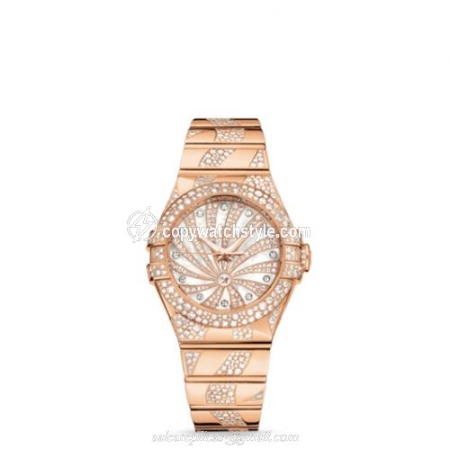 Omega Constellation Co-Axial 31 Red Gold / Snow / Diamond Supernova 123.55.31.20.55.008 Omega Constellation Co-Axial 31 Red Gold / Snow / Diamond Supernova 123.55.31.20.55.008