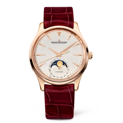 Jaeger-LeCoultre Master Ultra Thin Moon 34 Pink Gold / Eggshell / Alligator 1252520