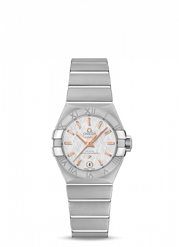Omega Constellation Co-Axial Master Chronometer 27 Stainless Steel / Silver Silk 127.10.27.20.02.001 Omega Constellation Co-Axial Master Chronometer 27 Stainless Steel / Silver Silk 127.10.27.20.02.001