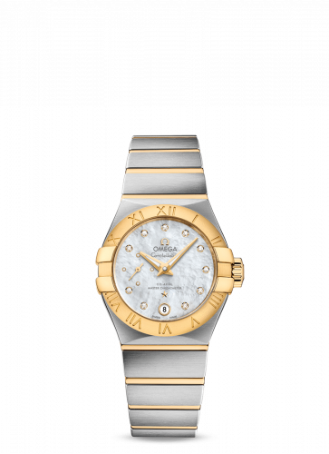 Omega Constellation Co?Axial Master Chronometer 27 Small Seconds Stainless Steel / Yellow Gold / MOP 127.20.27.20.55.002 Omega Constellation Co?Axial Master Chronometer 27 Small Seconds Stainless Steel / Yellow Gold / MOP 127.20.27.20.55.002