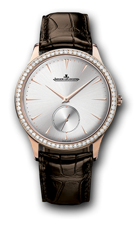 Jaeger-LeCoultre Master Ultra Thin Small Second Pink Gold Diamond 1272501