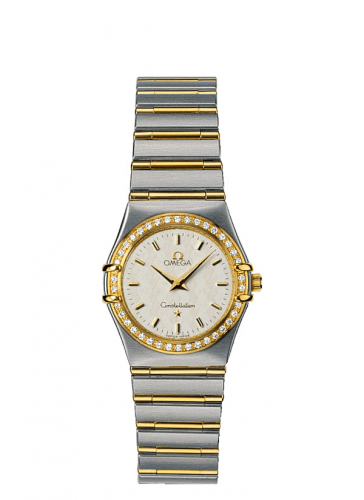 Omega Constellation Quartz 25.5 Stainless Steel / Yellow Gold / Diamond / Silver 1277.30.00 Omega Constellation Quartz 25.5 Stainless Steel / Yellow Gold / Diamond / Silver 1277.30.00