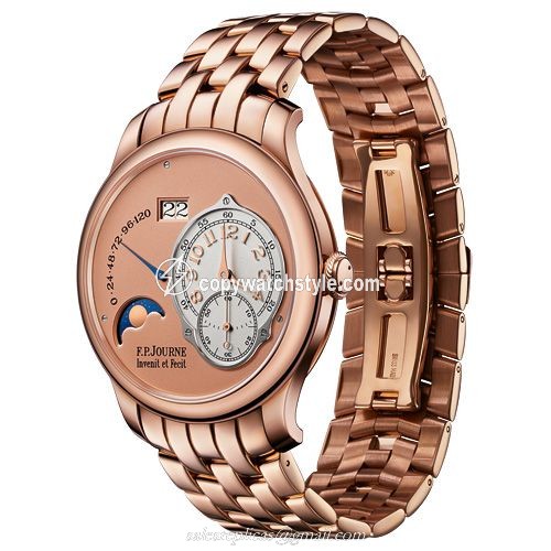 FP Journe Octa Lune 42 Rose Gold / Pink / Bracelet 1300.3 NOL 42 RG PI BR FP Journe Octa Lune 42 Rose Gold / Pink / Bracelet 1300.3 NOL 42 RG PI BR