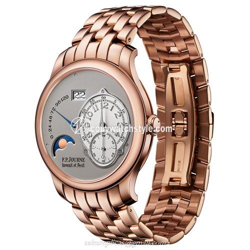 FP Journe Octa Lune 42 Rose Gold / Grey / Bracelet 1300.3 NOL 42 RG GR BR