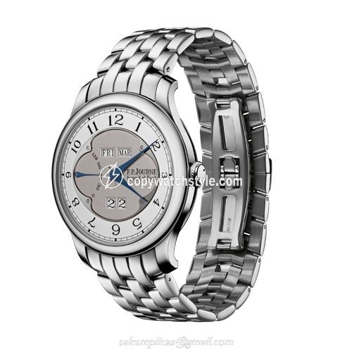 FP Journe Octa Quantieme Perpetuel 42 Platinum / Grey / Bracelet 1300.3 QP 42 PT GR BR