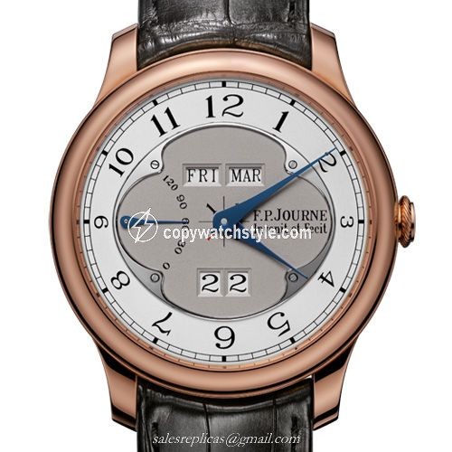 FP Journe Octa Quantieme Perpetuel 42 Rose Gold / Grey 1300.3 QP 42 RG GR